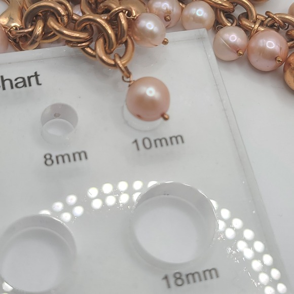 Honora Bronze Italy Pink Bronze Tone 7.5" - Picture 7 of 10